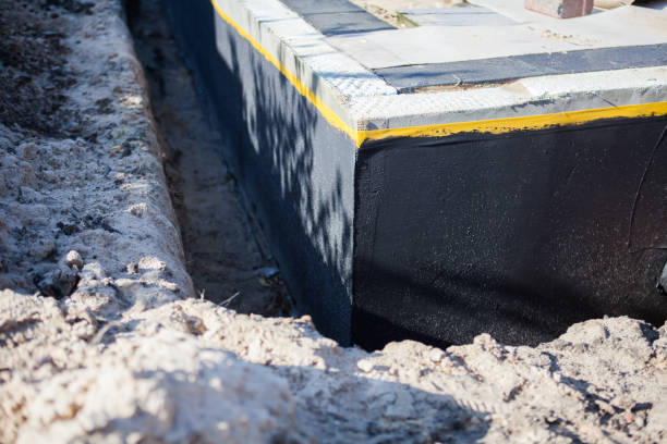 Professional Vapor Barrier Installation technician working in Kent, OH